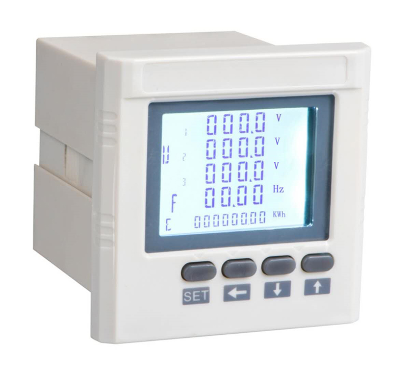 DRY系列交流電壓表單相/三相 LCD液晶顯示變比可調(diào)