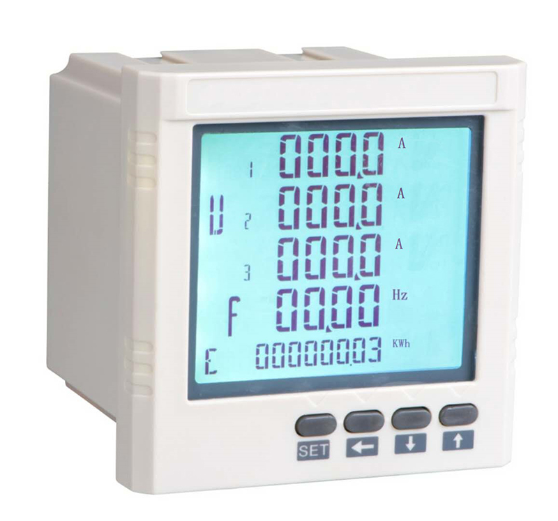 DRY系列交流電流表 單相/三相LCD液晶顯示變比可調(diào)